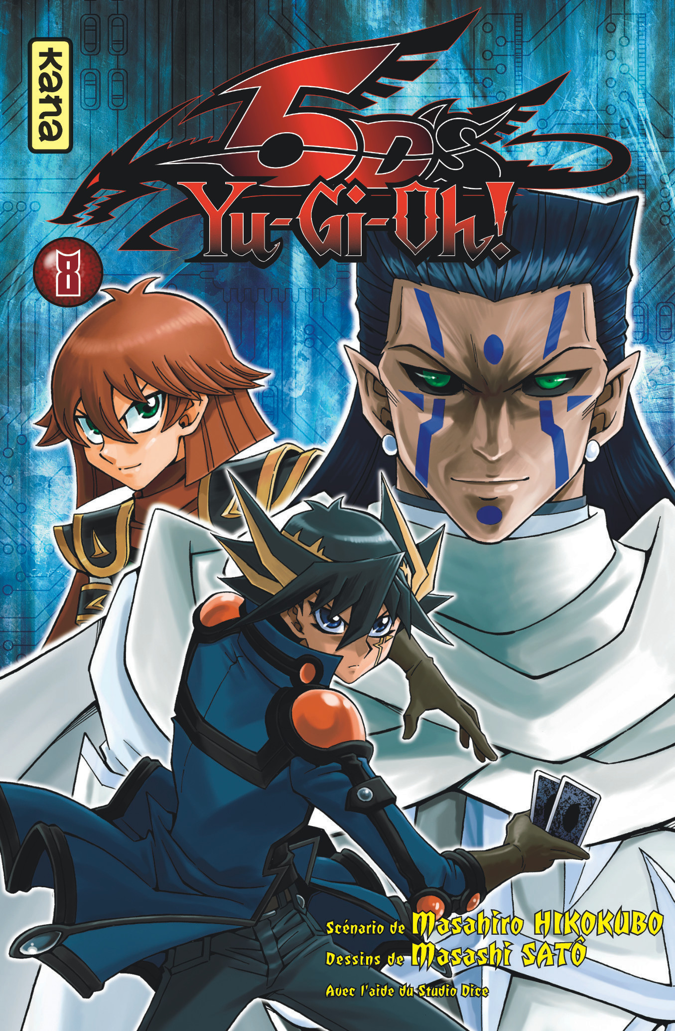 Yu-Gi-Oh! 5 D's - Tome 8 (9782505062981-front-cover)