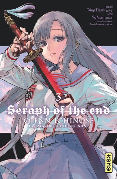 Seraph of the End - Glenn Ichinose - Tome 3 (9782505076636-front-cover)