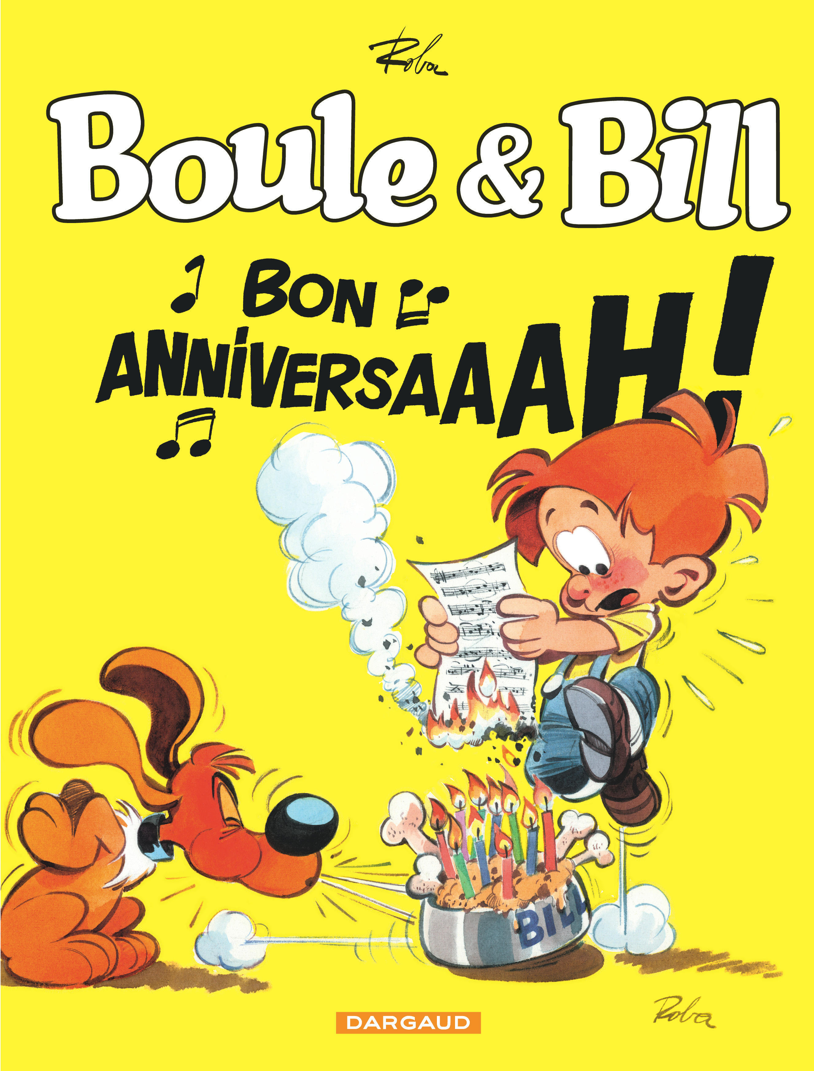 Boule & Bill - Compil - Boule & Bill - Bon anniversaire ! (9782505078289-front-cover)