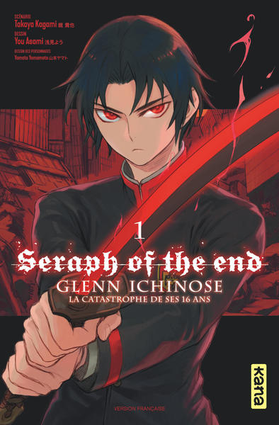 Seraph of the End - Glenn Ichinose - Tome 1 (9782505076612-front-cover)