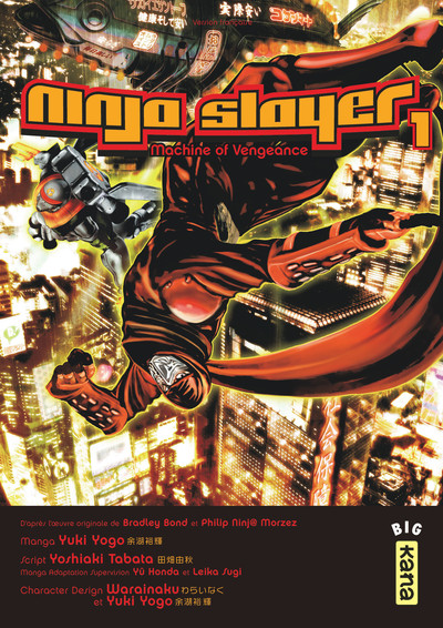 Ninja slayer - Tome 1 (9782505064107-front-cover)
