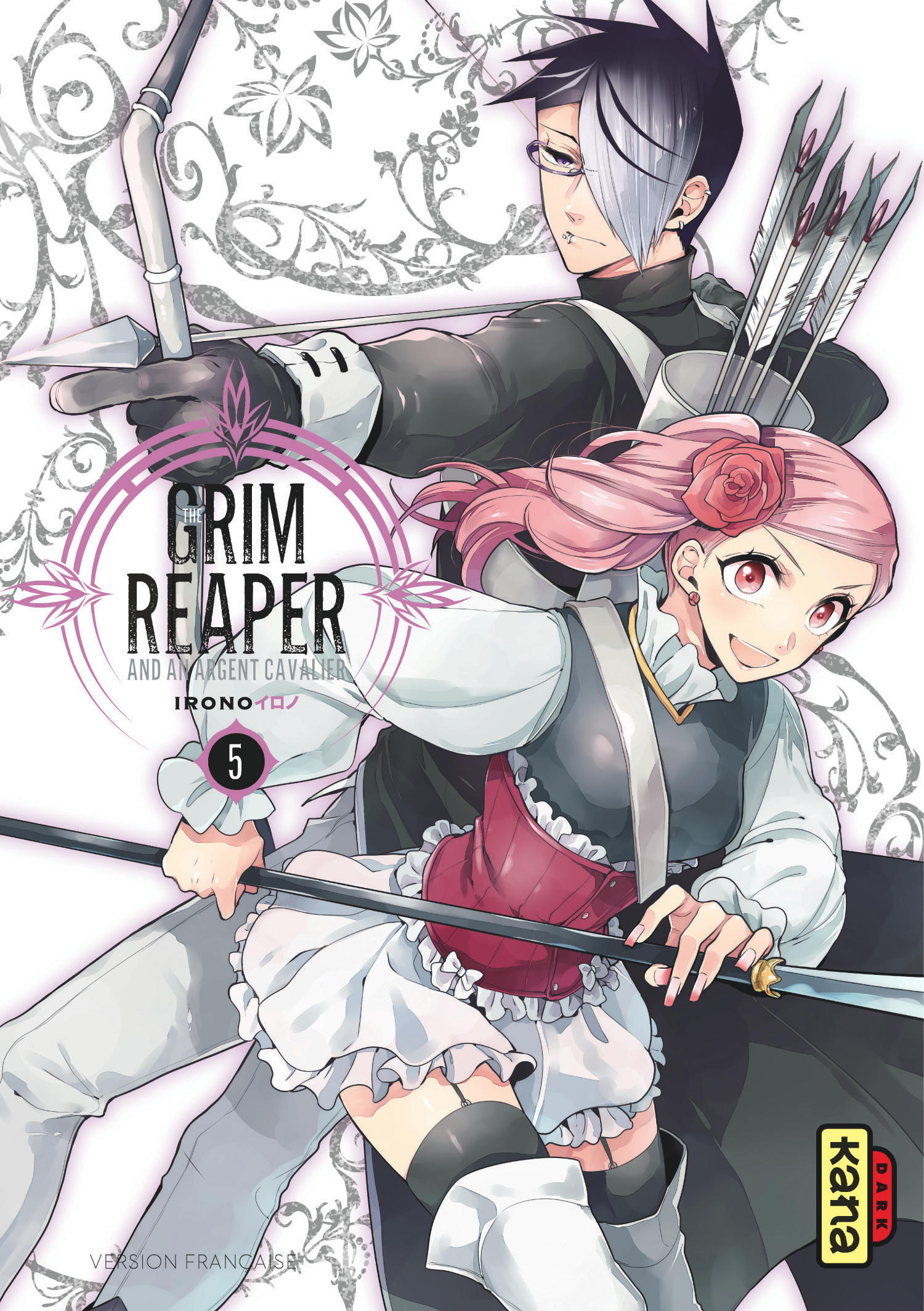 The grim reaper and an argent cavalier - Tome 5 (9782505070337-front-cover)