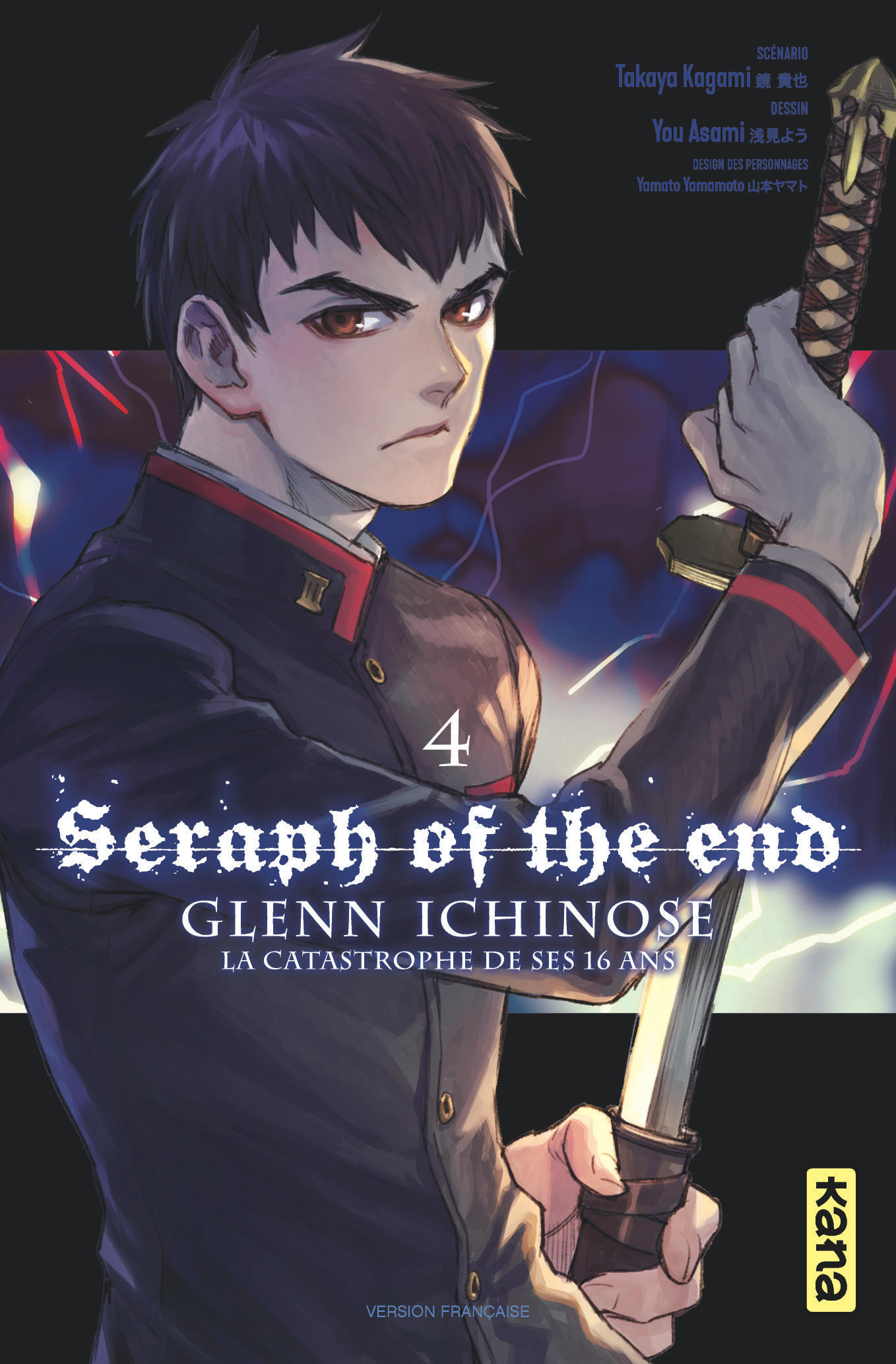 Seraph of the End - Glenn Ichinose - Tome 4 (9782505083672-front-cover)