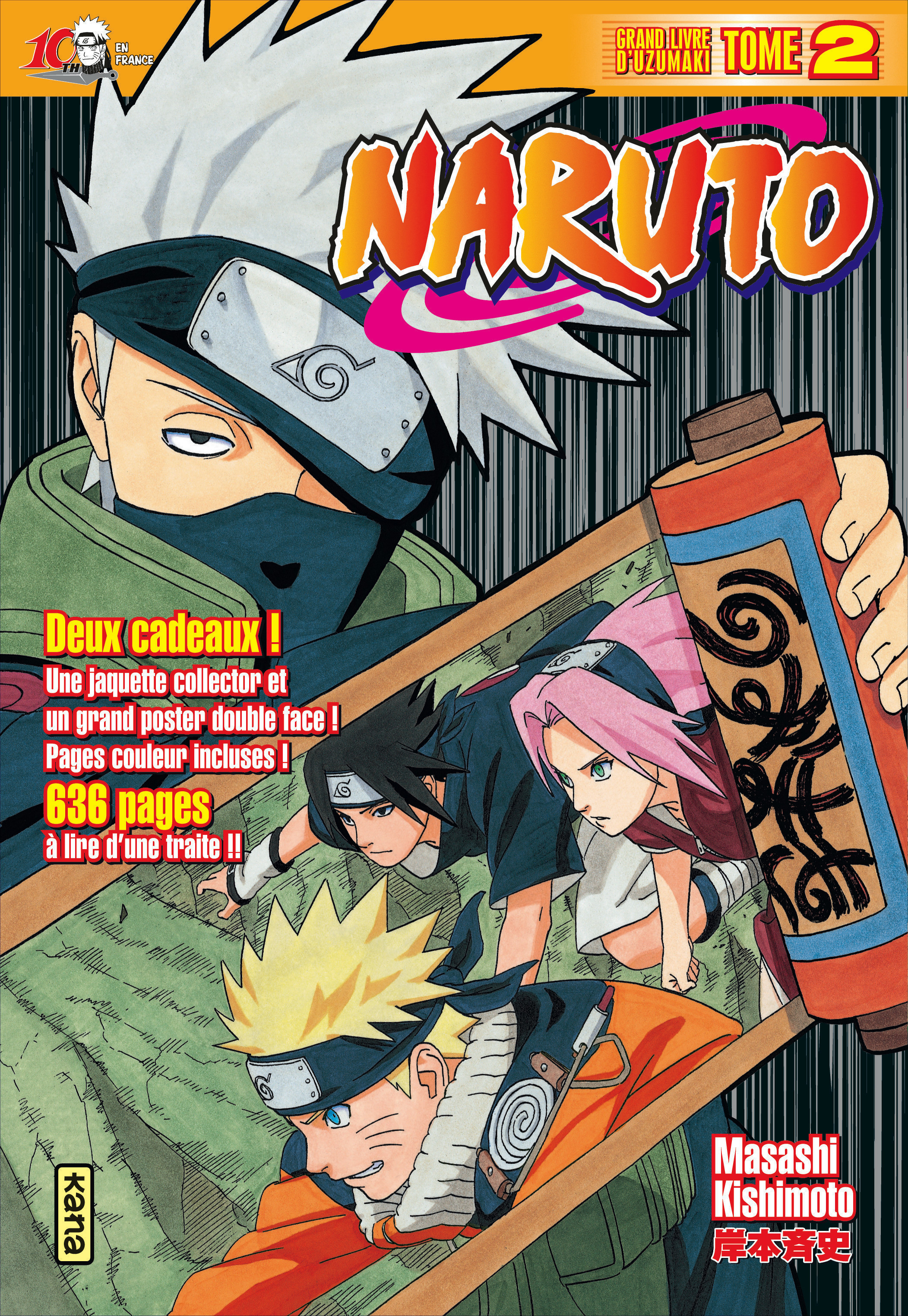 Naruto version collector - Tome 2 (9782505015949-front-cover)