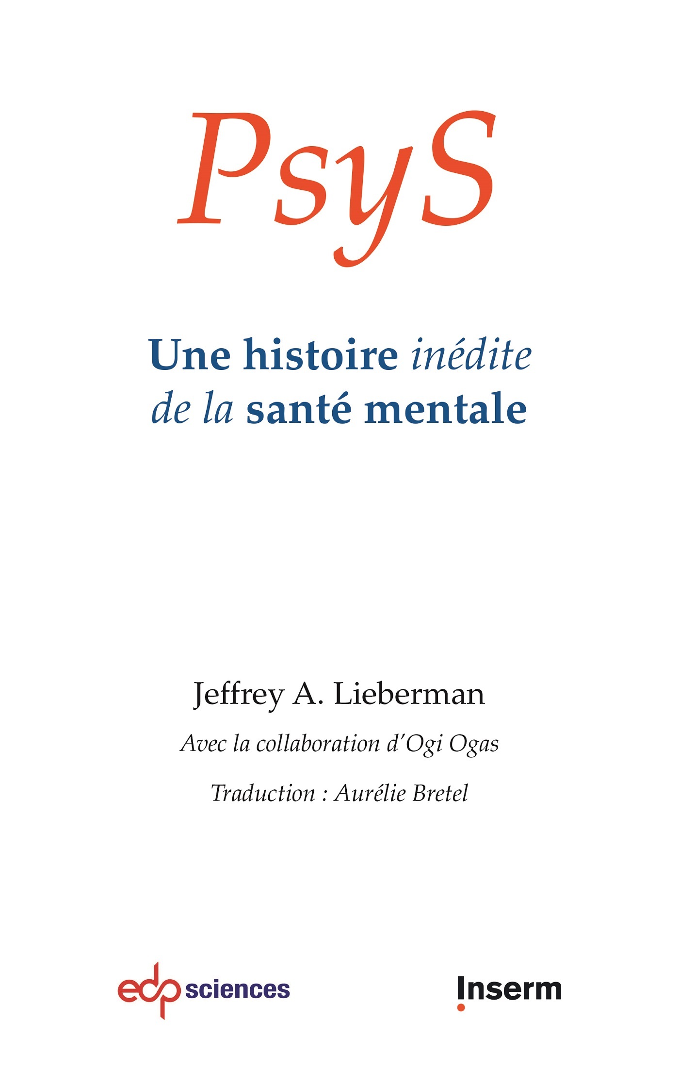 PsyS, Une histoire inédite de la santé mentale (9782759827251-front-cover)