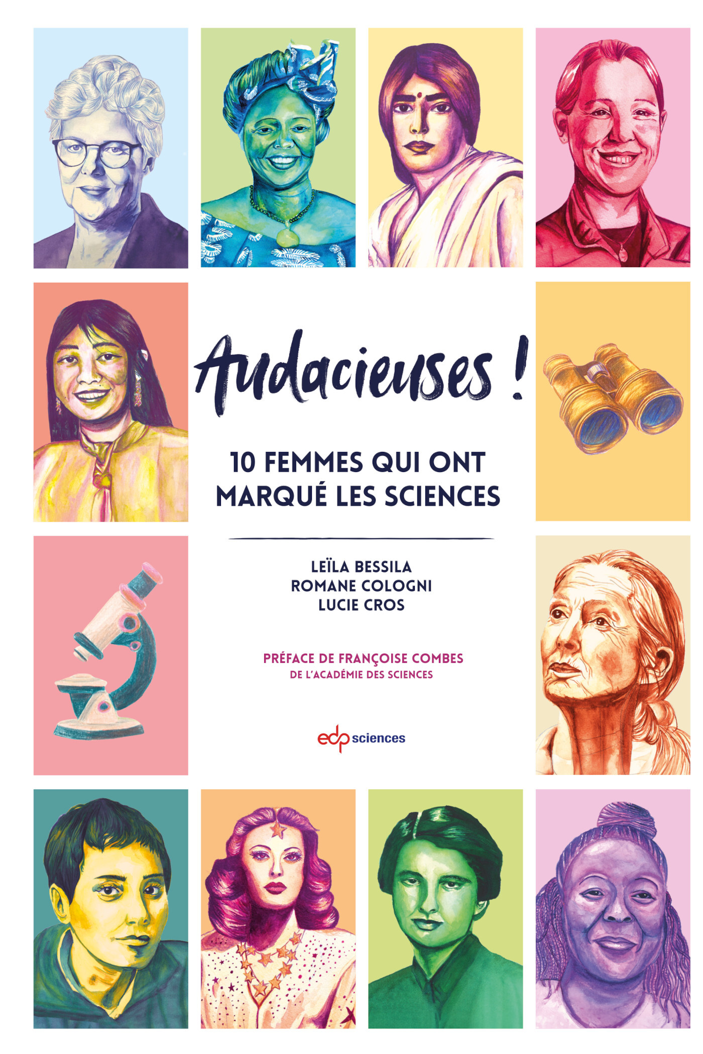Audacieuses !, 10 femmes qui ont marqué les sciences (9782759837359-front-cover)