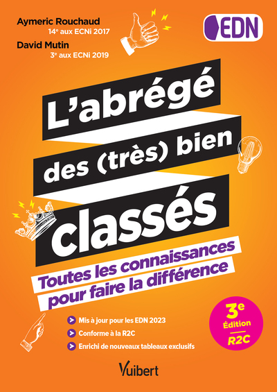 L'abrégé des (très) bien classés - Nouvelle édition entièrement mise à jour et  conforme à la R2C pour les EDN, Toutes les conna (9782311662221-front-cover)