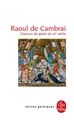 Raoul de Cambrai, Chanson de geste du XIIè siècle (9782253064541-front-cover)