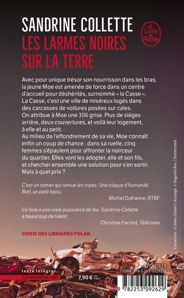 Les Larmes noires sur la terre, Prix Choix des libraires 2018 (9782253092629-back-cover)