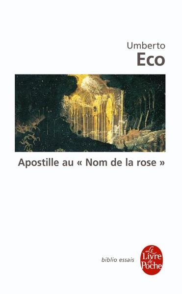 Apostille au Nom de la Rose (9782253044147-front-cover)