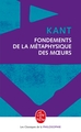 Fondements de la métaphysique des moeurs (9782253065142-front-cover)