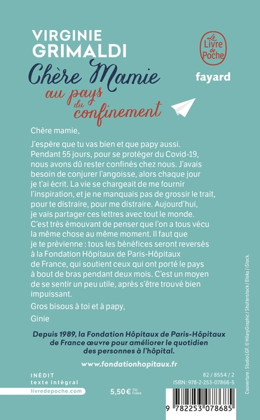 Chère Mamie au pays du confinement (9782253078685-back-cover)