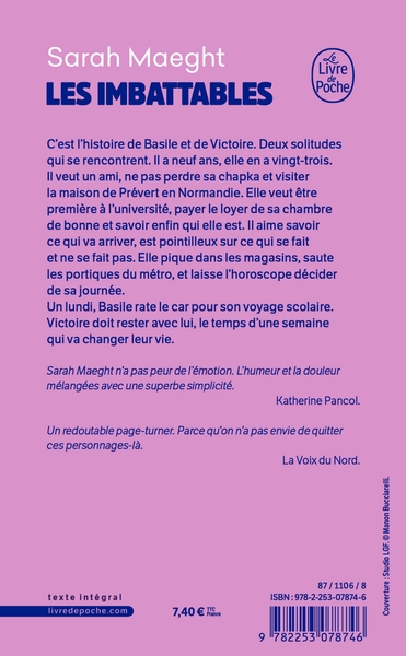 Les imbattables (9782253078746-back-cover)