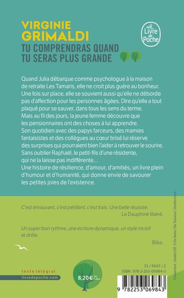 Tu comprendras quand tu seras plus grande (9782253069843-back-cover)