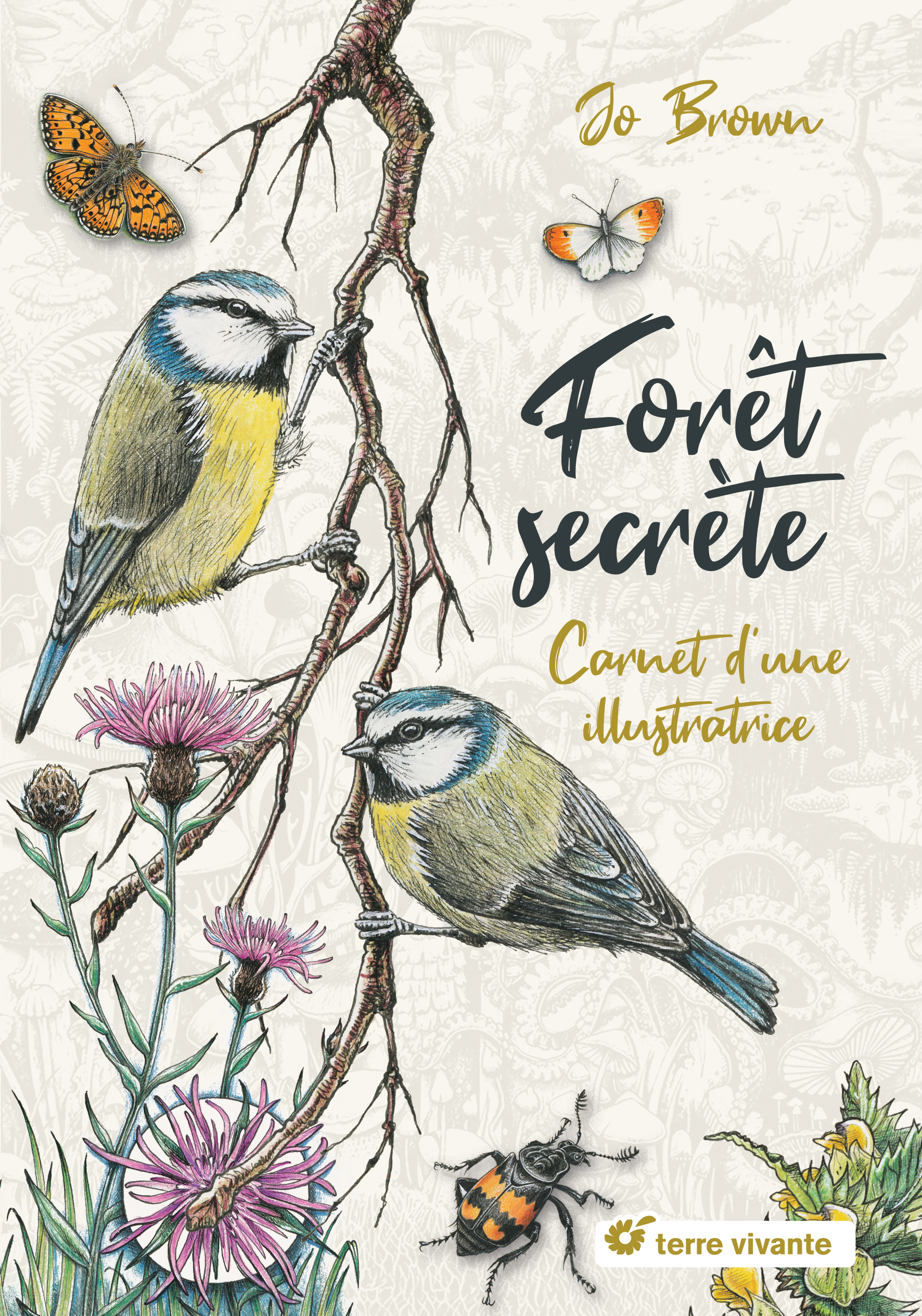 Forêt secrète, Carnet d'une illustratrice (9782360988525-front-cover)