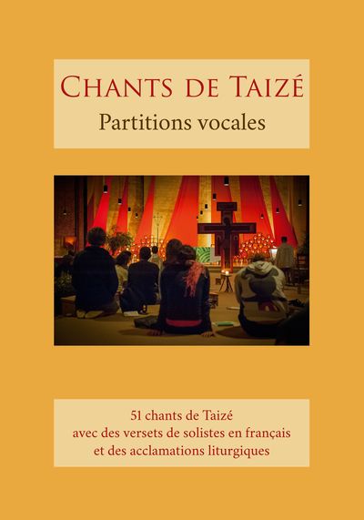 Chants de Taizé : partitions vocales (9782850403132-front-cover)