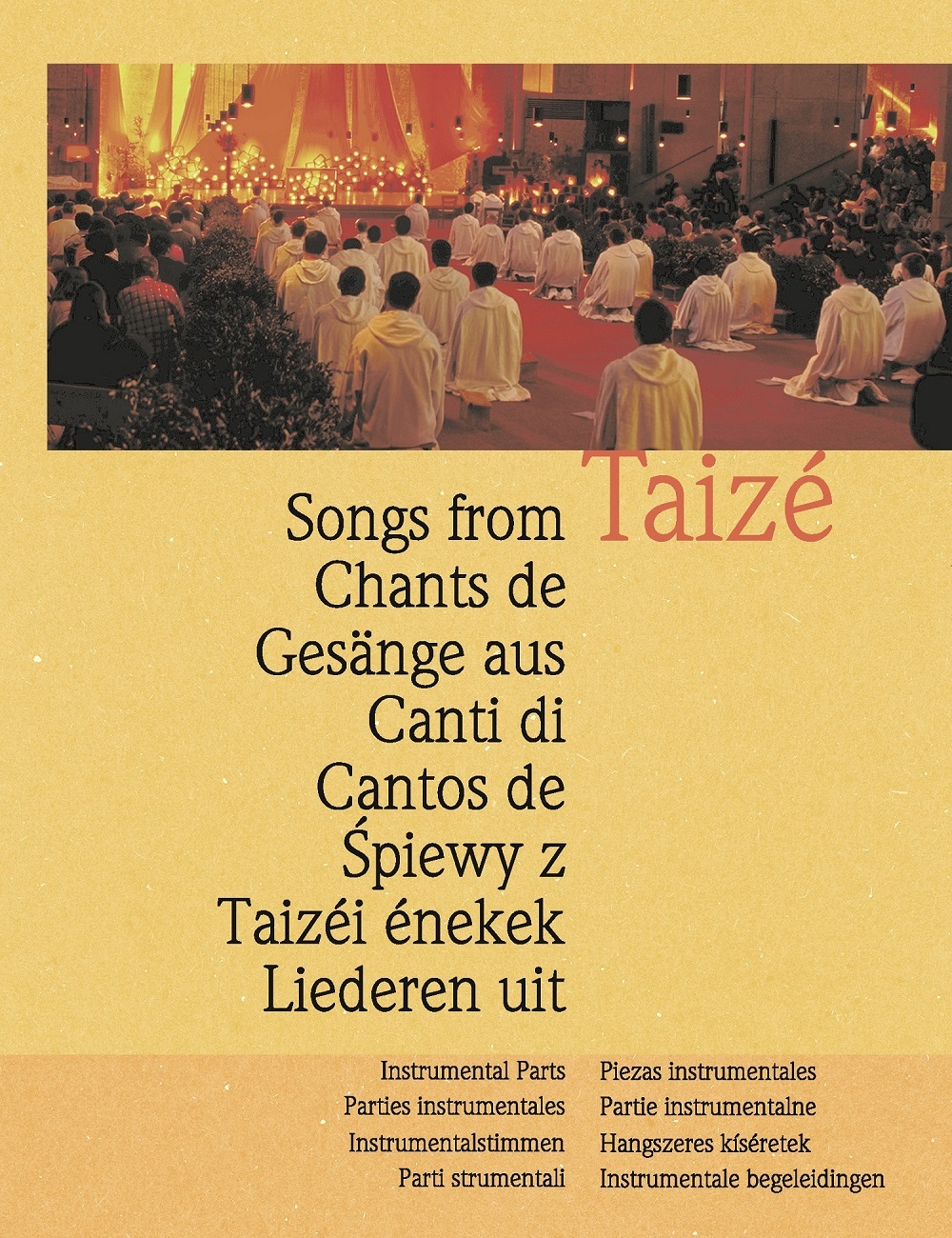 Chants de Taizé : parties instrumentales (9782850401855-front-cover)