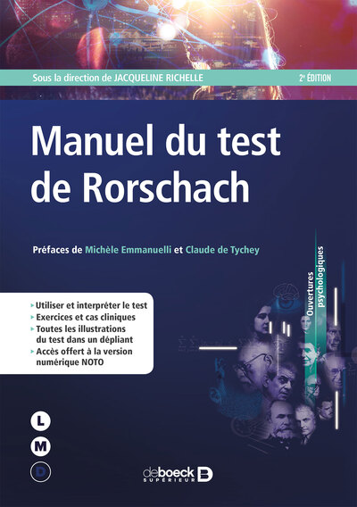 Manuel du test de Rorschach (9782807315679-front-cover)