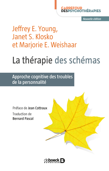 La thérapie des schémas, Approche cognitive des troubles de la personnalité (9782807308510-front-cover)