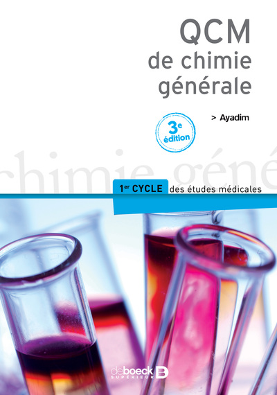 QCM de chimie générale (9782807328327-front-cover)