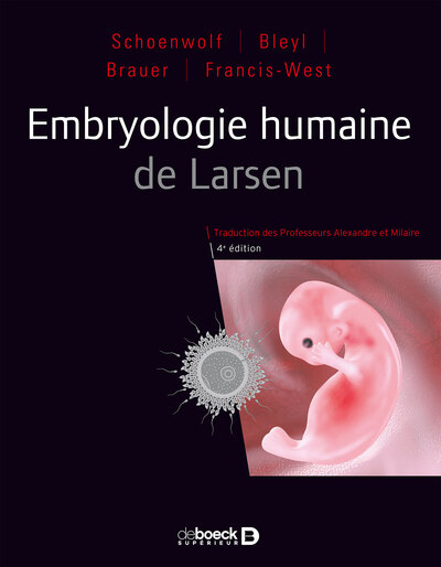 Embryologie humaine de Larsen (9782807306509-front-cover)