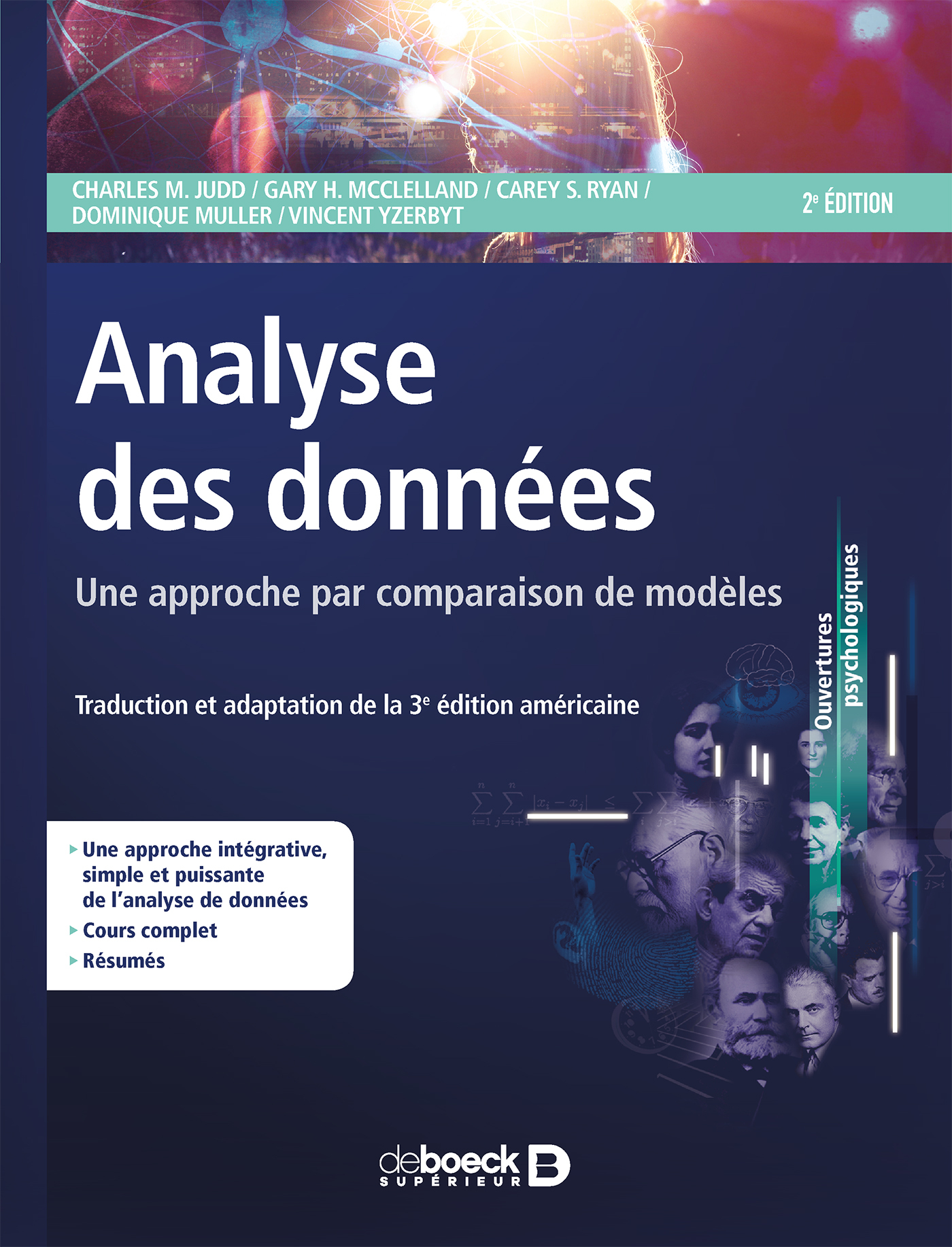 Analyse des données, Une approche par comparaison de modèles (9782807305540-front-cover)