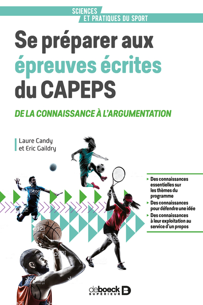 Se préparer aux épreuves écrites du CAPEPS, De la connaissance à l'argumentation (9782807320468-front-cover)