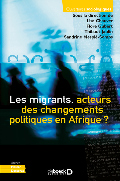 Les migrants, acteurs des changements politiques en Afrique ? (9782807315334-front-cover)