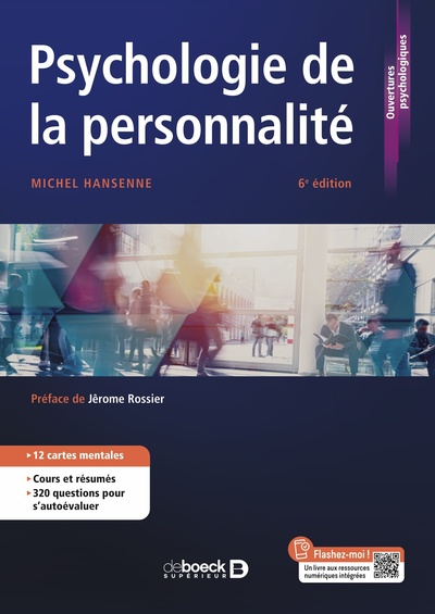 Psychologie de la personnalité (9782807332034-front-cover)