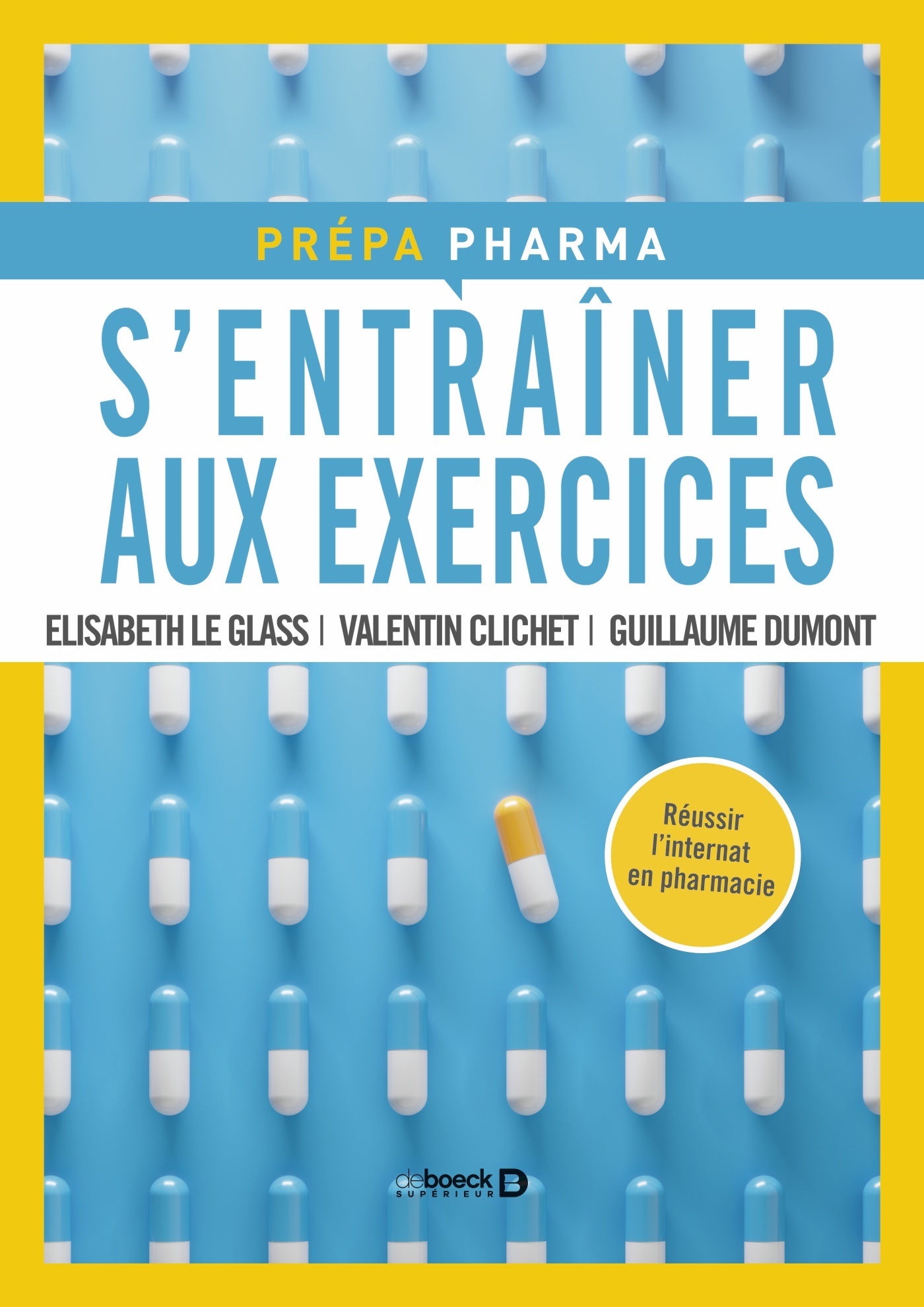 S'entrainer aux exercices, Préparation de l'internat de pharmacie (9782807324855-front-cover)