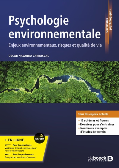 Psychologie environnementale, Enjeux environnementaux, risques et qualité de vie (9782807341784-front-cover)