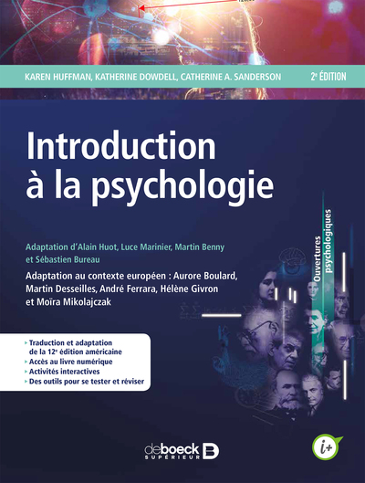 Introduction à la psychologie (9782807300491-front-cover)
