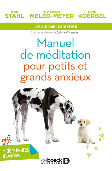 Manuel de méditation pour petits et grands anxieux (9782807302686-front-cover)