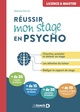 Réussir mon stage en psycho (9782807369962-front-cover)