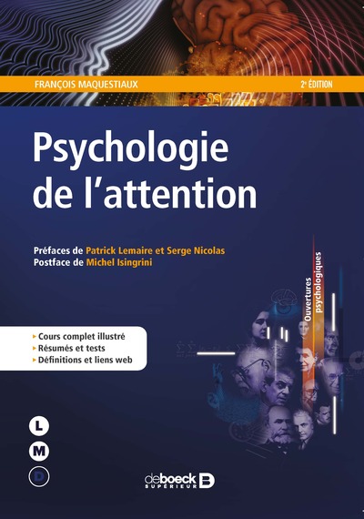 Psychologie de l'attention (9782807307360-front-cover)