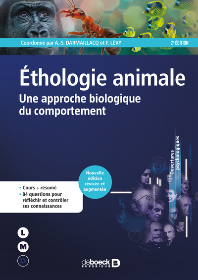 Éthologie animale, Une approche biologique du comportement (9782807320376-front-cover)