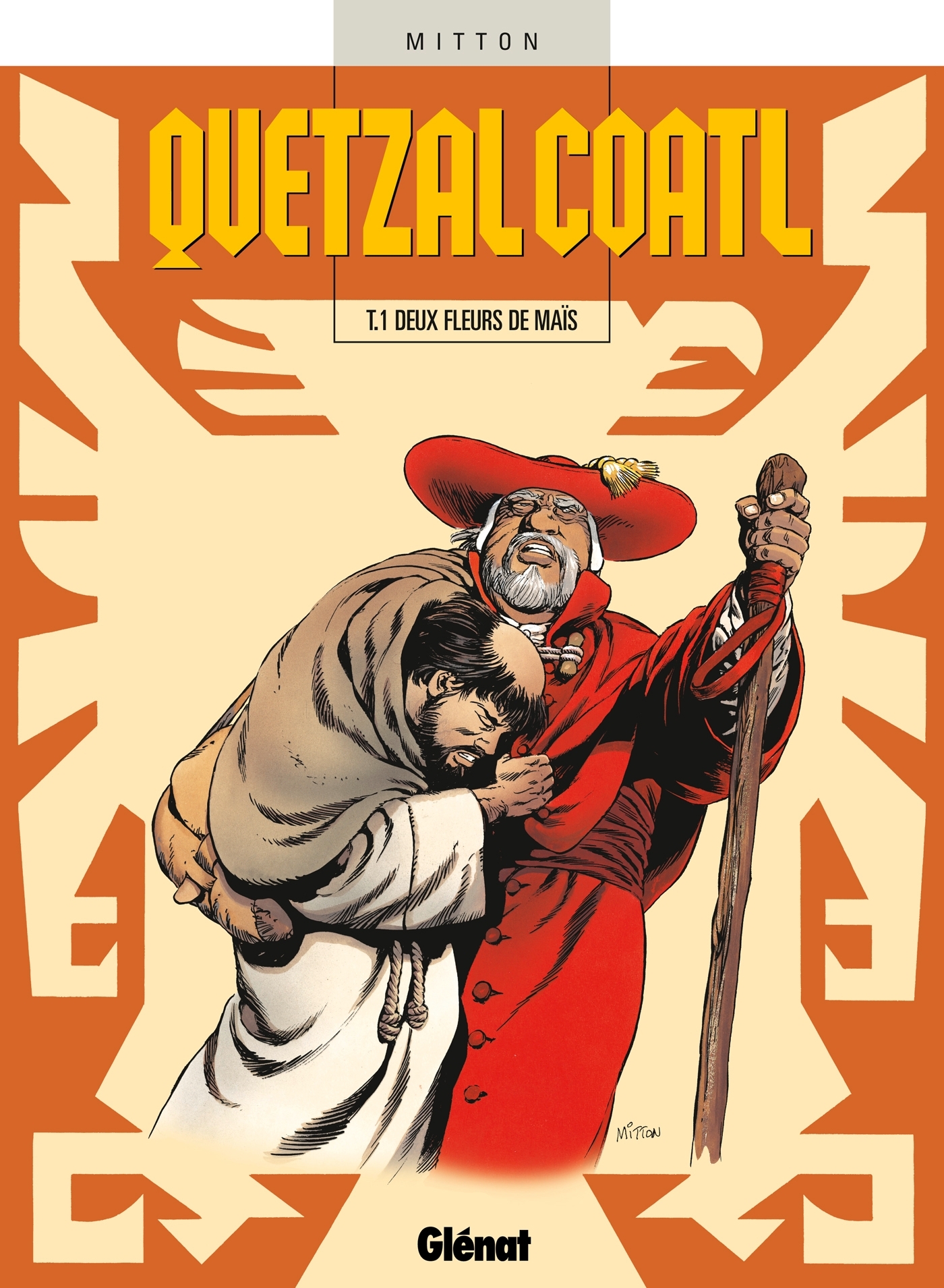 Quetzalcoatl - Tome 01, Deux fleurs de maïs (9782723428439-front-cover)