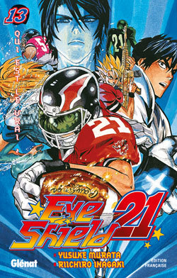 Eyeshield 21 - Tome 13, Qui est le vrai ? (9782723457996-front-cover)