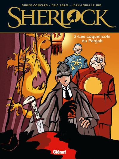Sherlock - Tome 02, Les Coquelicots du Penjab (9782723463775-front-cover)