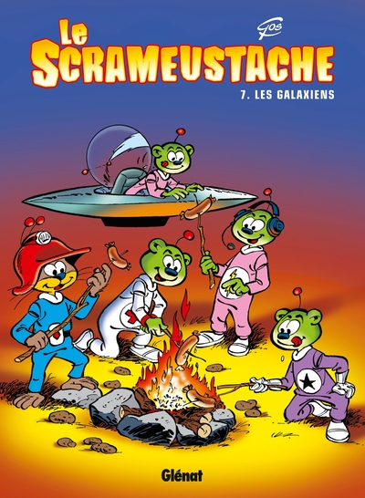 Le Scrameustache - Tome 07, Les galaxiens (9782723463447-front-cover)