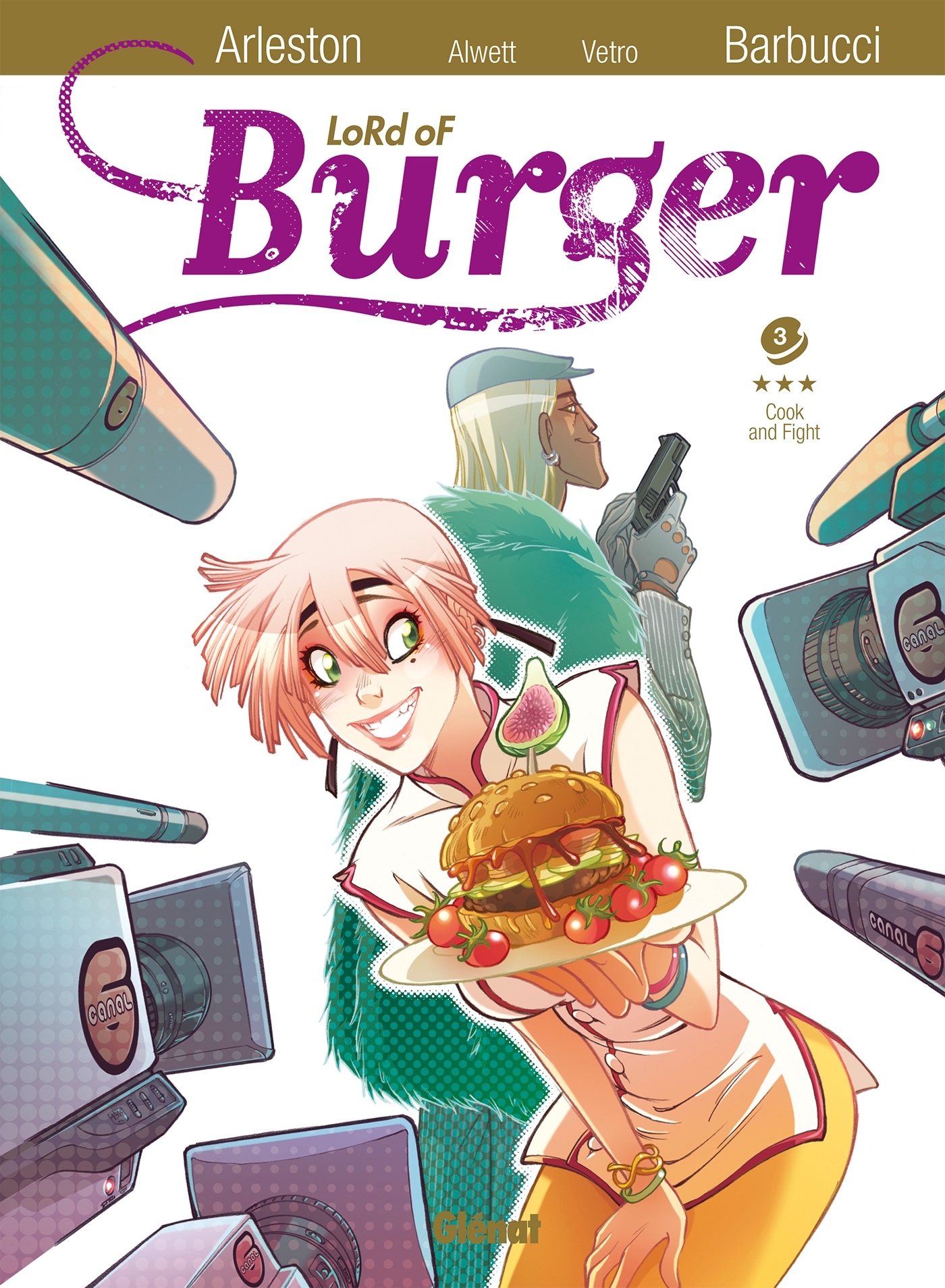 Lord of burger - Tome 03, Cook and Fight (9782723479134-front-cover)