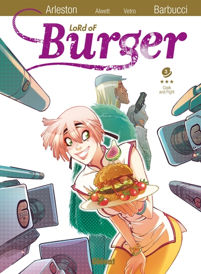 Lord of burger - Tome 03, Cook and Fight (9782723479134-front-cover)