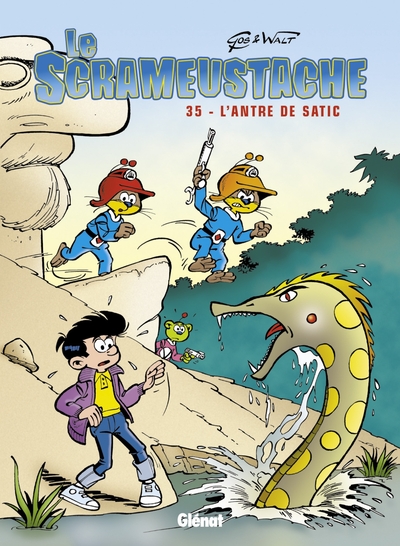 Le Scrameustache - Tome 35, L'Antre de Satic (9782723448628-front-cover)