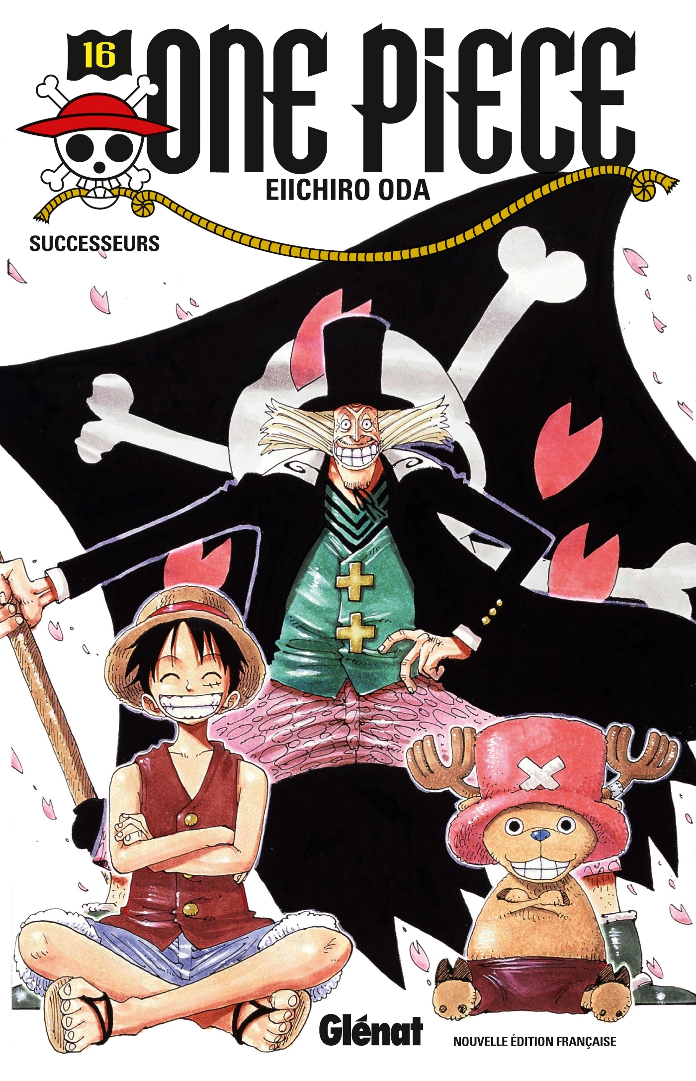 One Piece - Édition originale - Tome 16, Successeurs (9782723494724-front-cover)