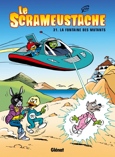 Le Scrameustache - Tome 31, La fontaine des mutants (9782723463683-front-cover)