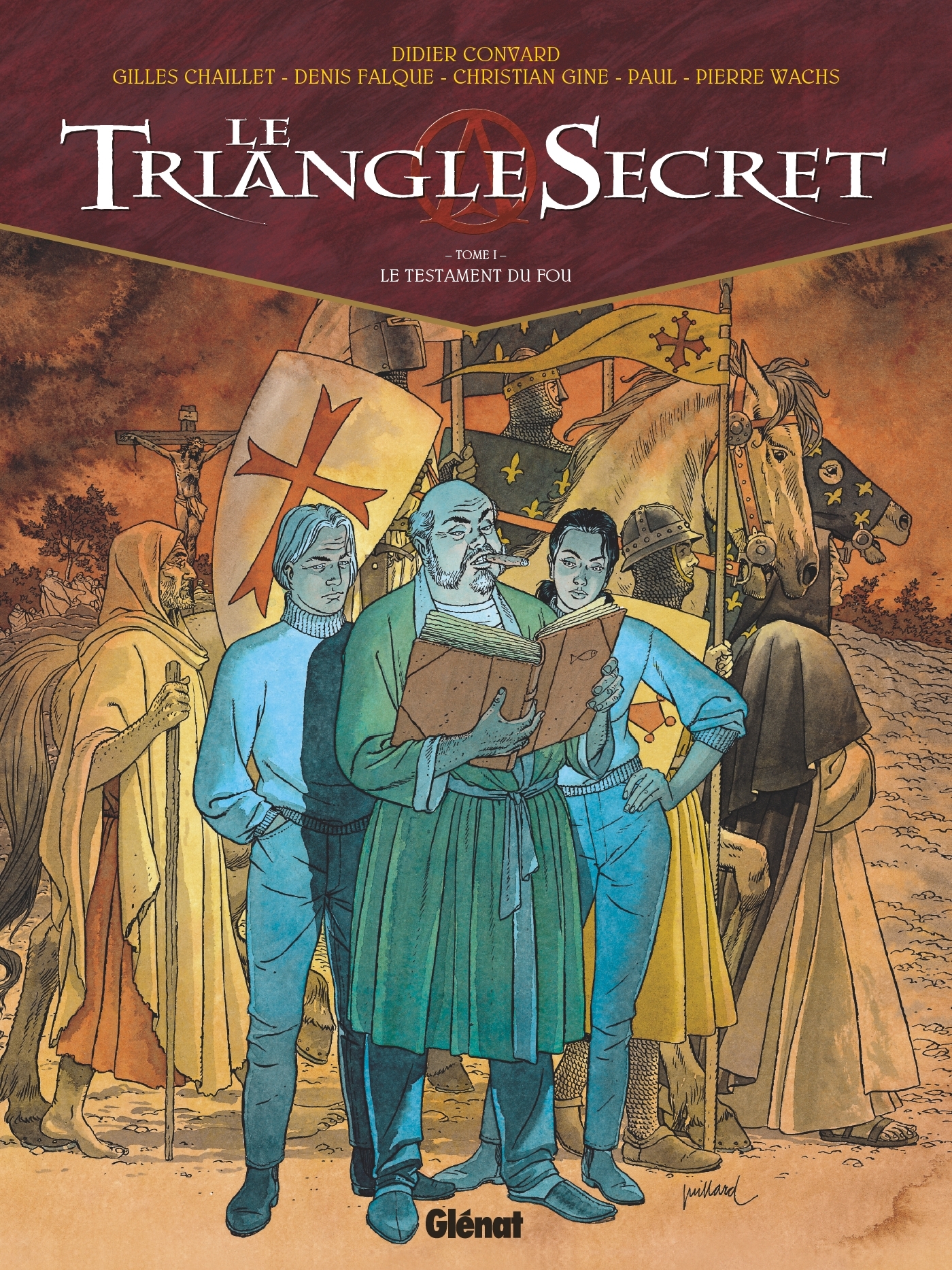 Le Triangle Secret - Tome 01, Le Testament du Fou (9782723430180-front-cover)