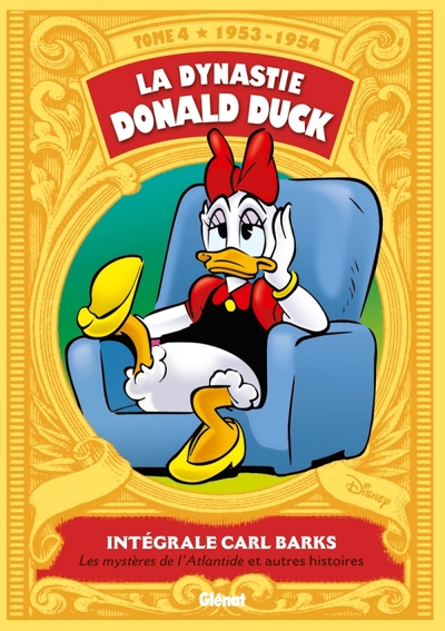 La Dynastie Donald Duck - Tome 04, 1953/1954 - Les Mystères de l'Atlantide et autres histoires (9782723483148-front-cover)