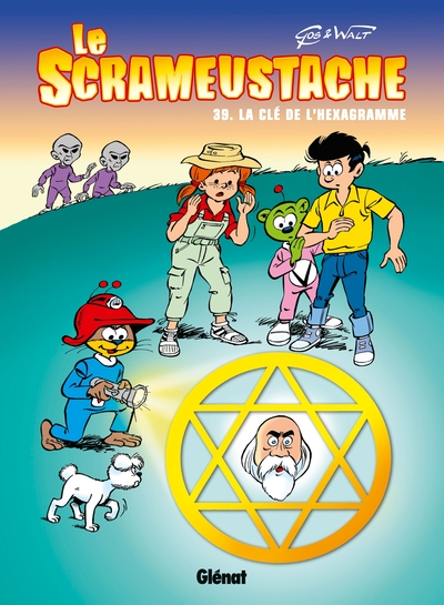 Le Scrameustache - Tome 39, La Clé de l'héxagramme (9782723465670-front-cover)