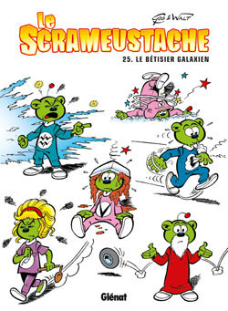 Le Scrameustache - Tome 25, Le bétisier galaxien (9782723463621-front-cover)