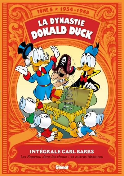 La Dynastie Donald Duck - Tome 05, 1954/1955 - Les Rapetou dans les choux ! et autres histoires (9782723485753-front-cover)